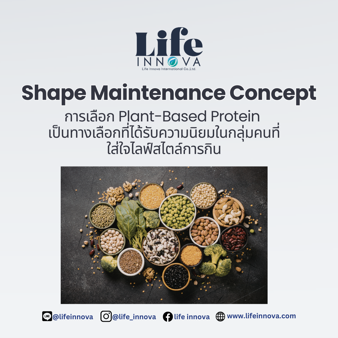 Plant-Based Protein: ทางเลือกโปรตีนจากพืชที่ตอบโจทย์ไลฟ์สไตล์สุขภาพ